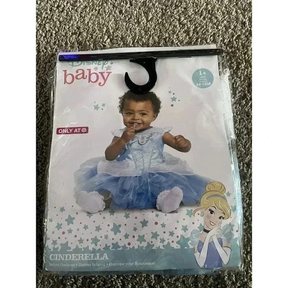 Cinderella Costume Infant 12-18 Months Disney Baby New - Picture 1 of 4